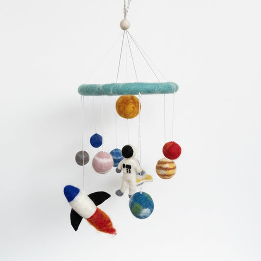 Felt Baby Mobile - Solar System