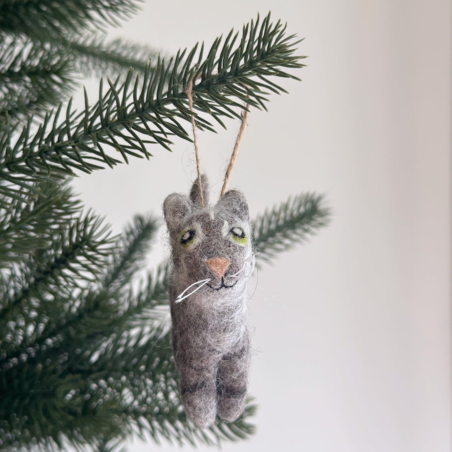 Felt Cat Ornament