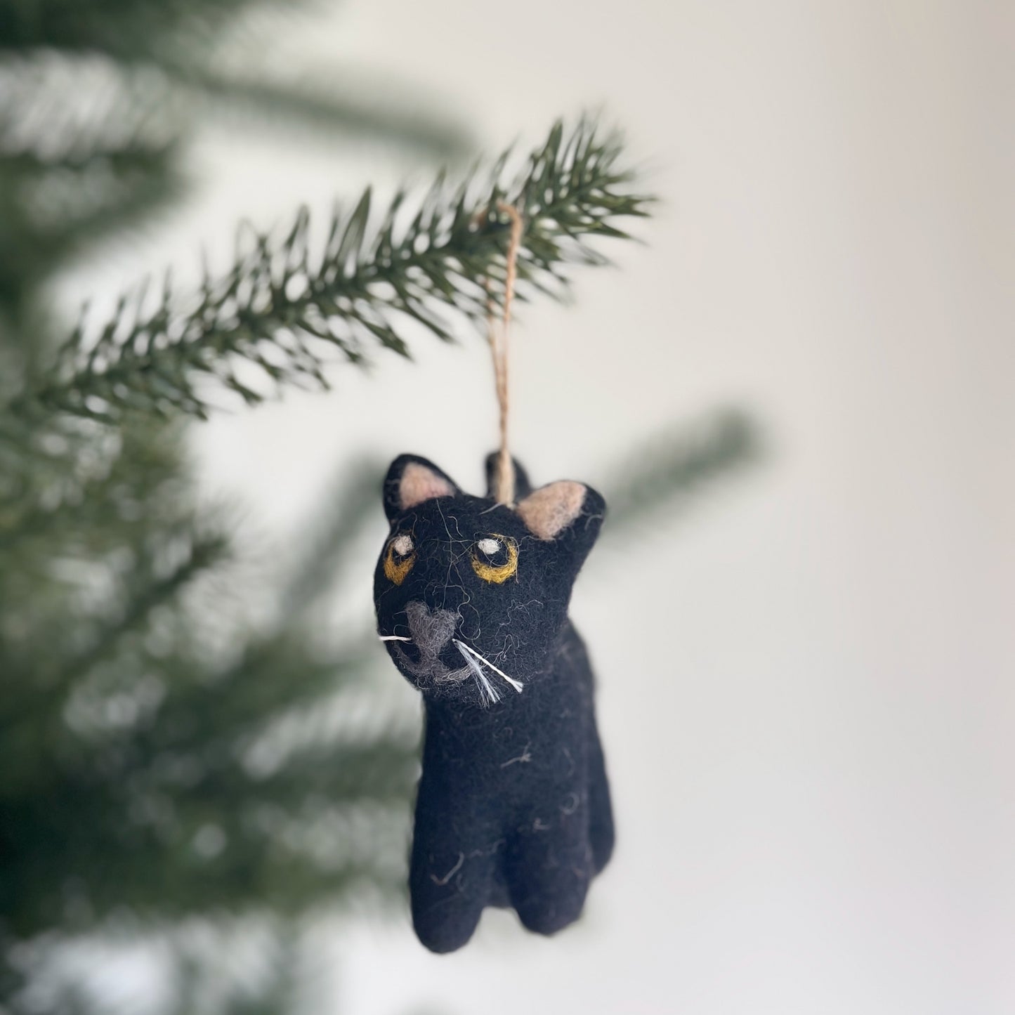 Felt Cat Ornament