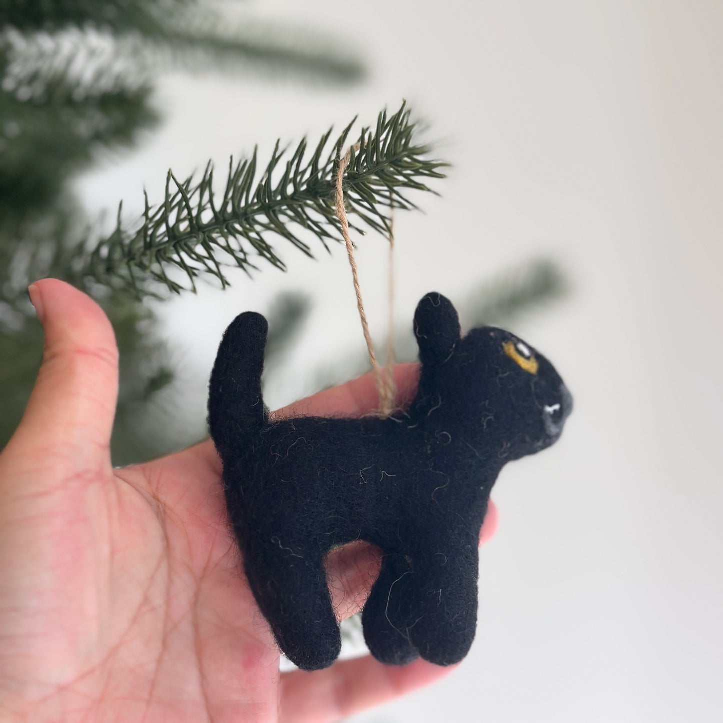 Felt Cat Ornament