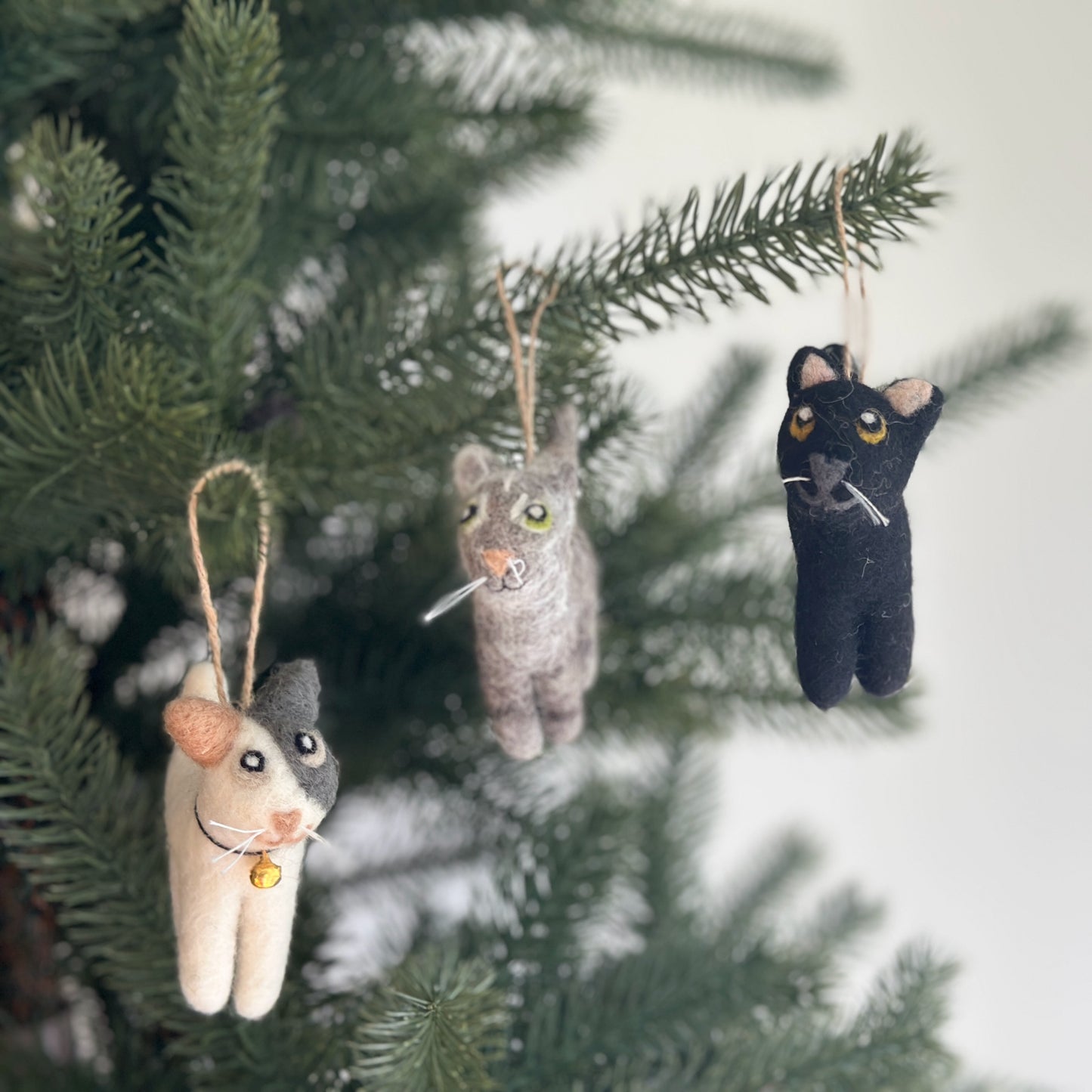 Felt Cat Ornament