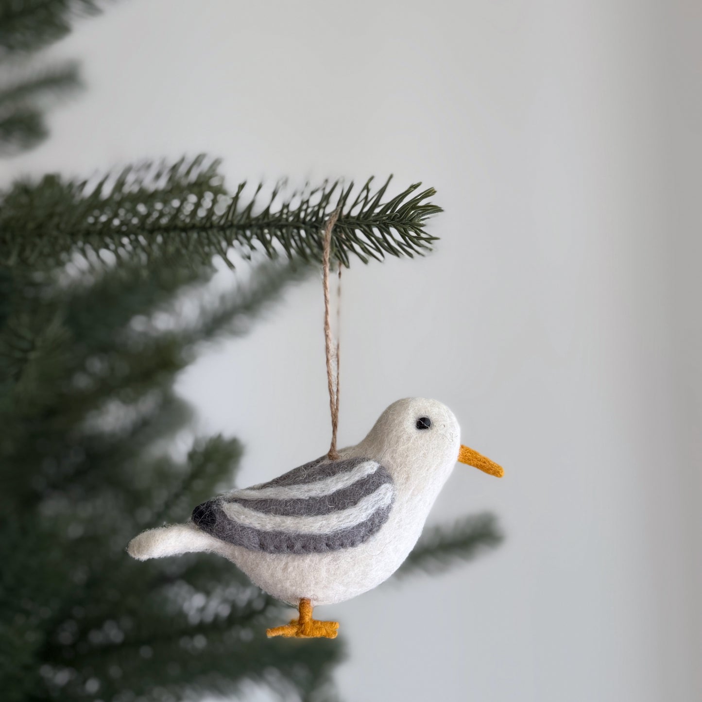Felt Bird Ornaments Set of 6 - C Set