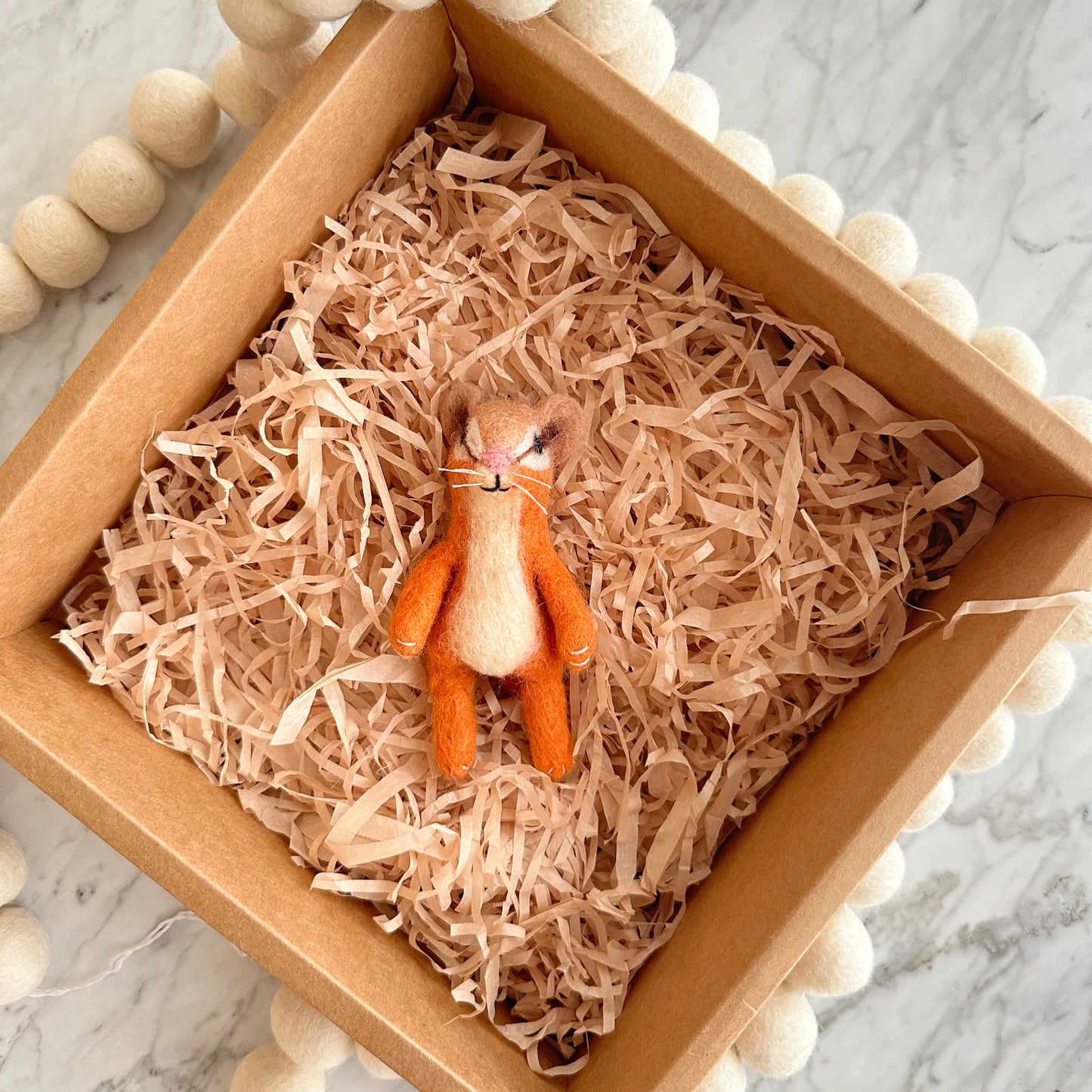 Chipmunk Finger Puppet