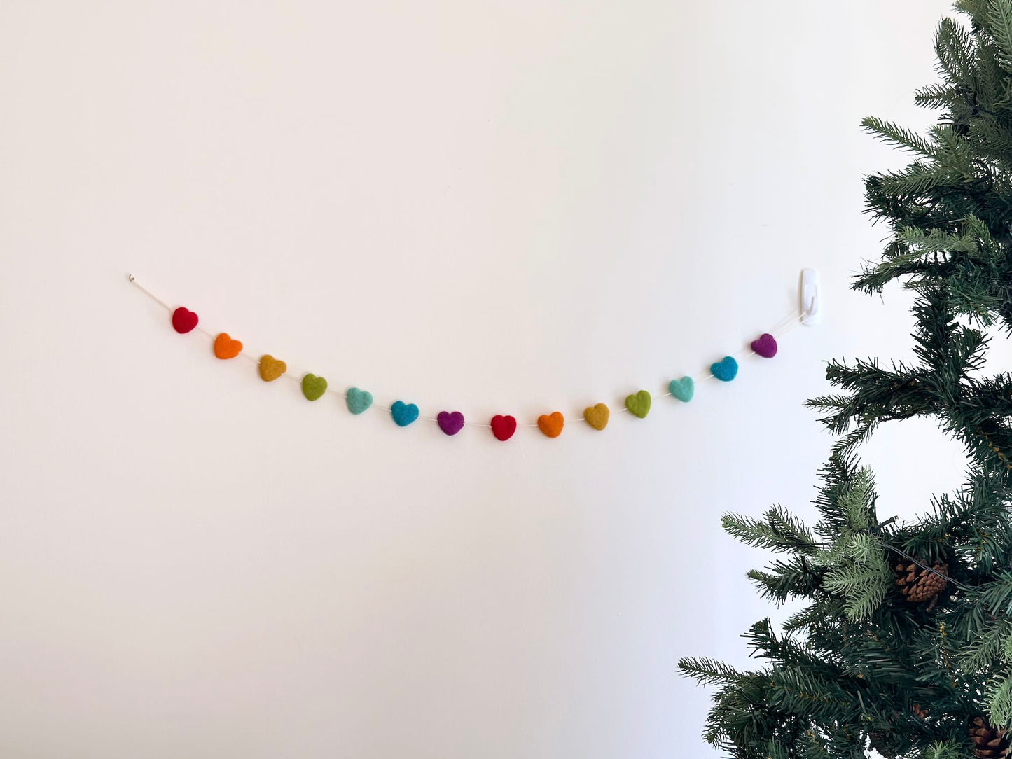 Felt Heart Garland