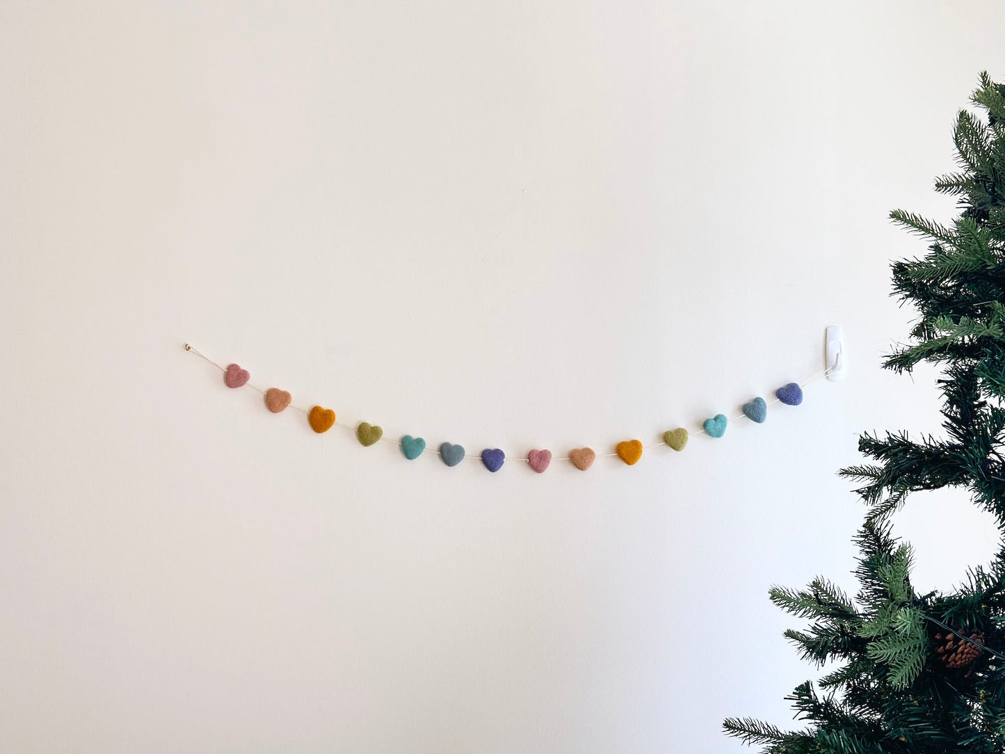 Felt Heart Garland