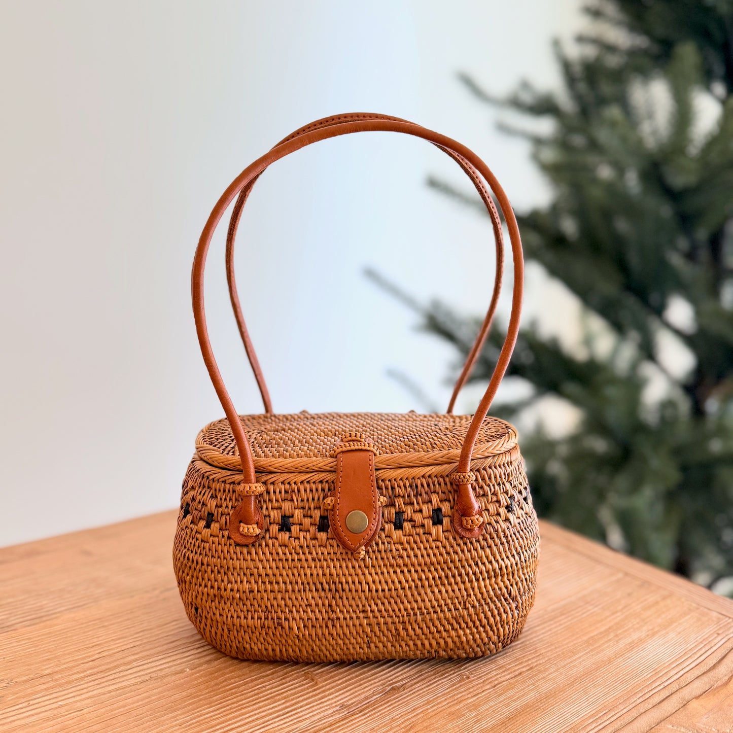 Bali Rattan Bag - Julia