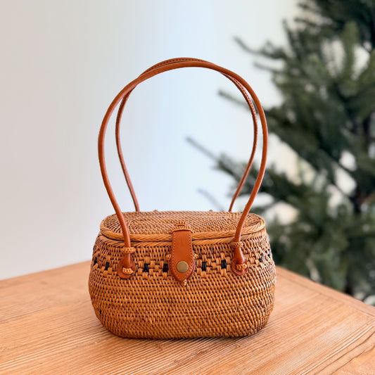 Bali Rattan Bag - Julia
