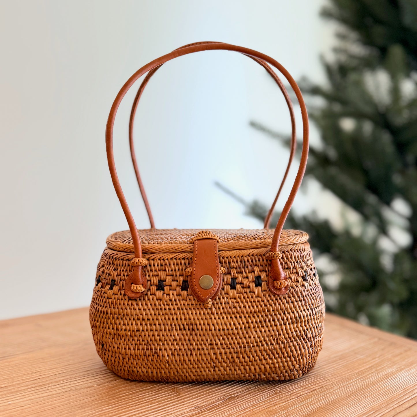 Bali Rattan Bag - Julia