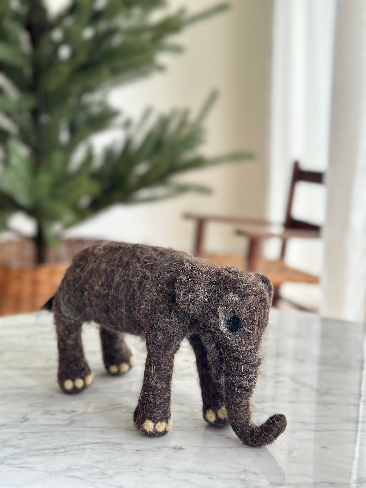 Felt Lifelike Elephant