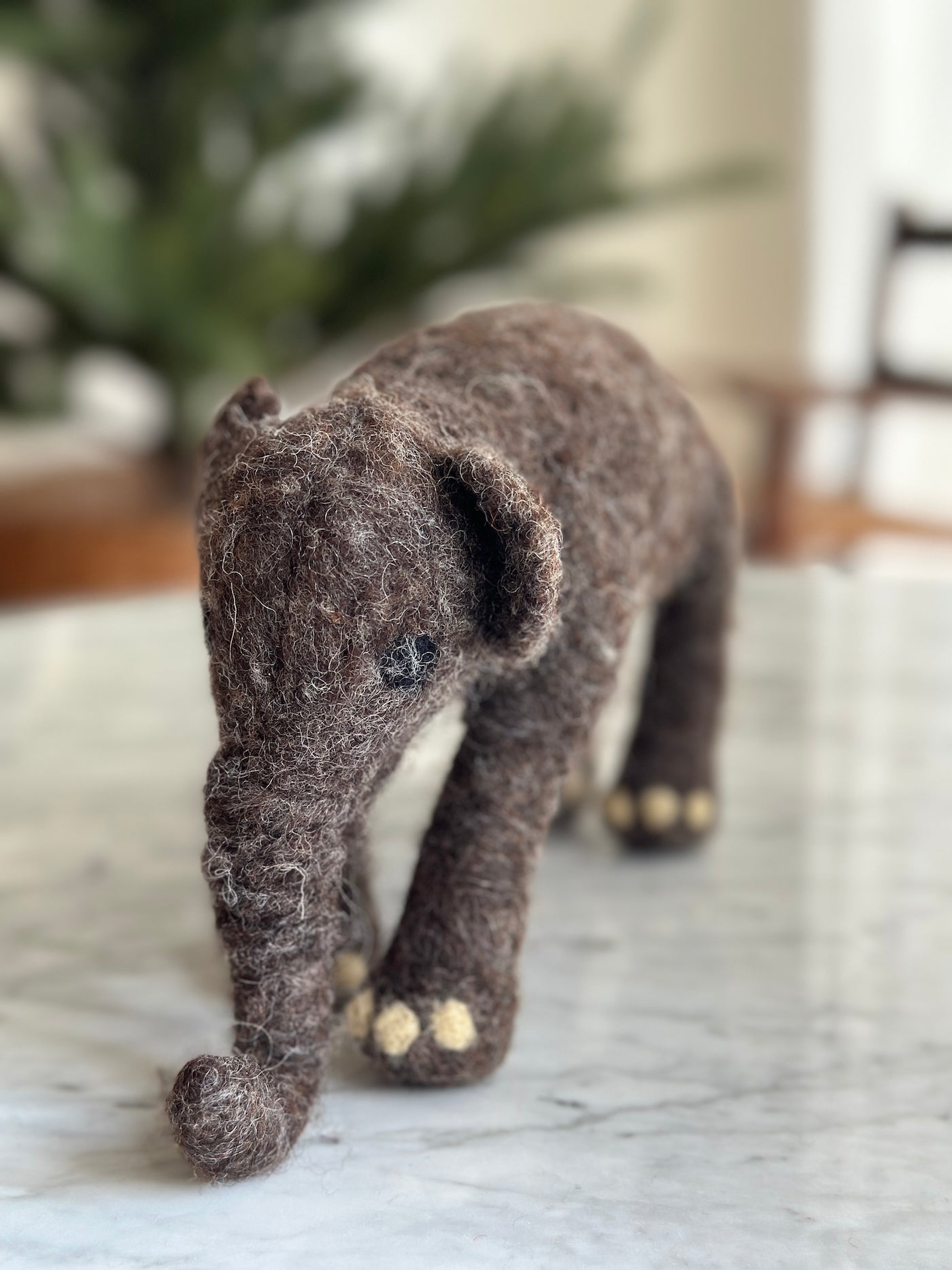 Felt Lifelike Elephant