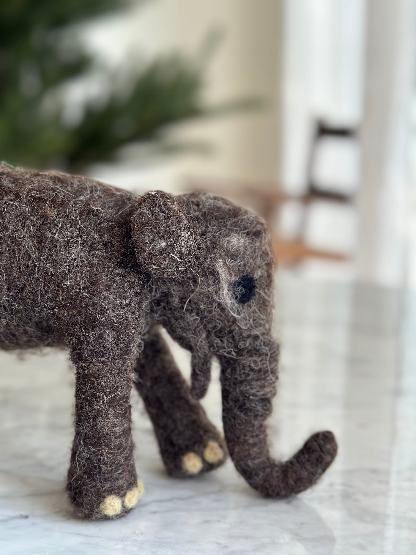 Felt Lifelike Elephant