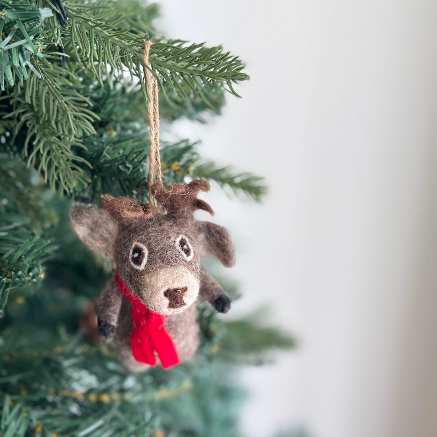 Felt Ornament - Christmas Reindeer