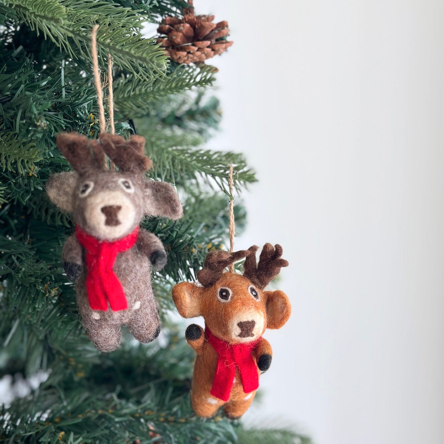 Felt Ornament - Christmas Reindeer