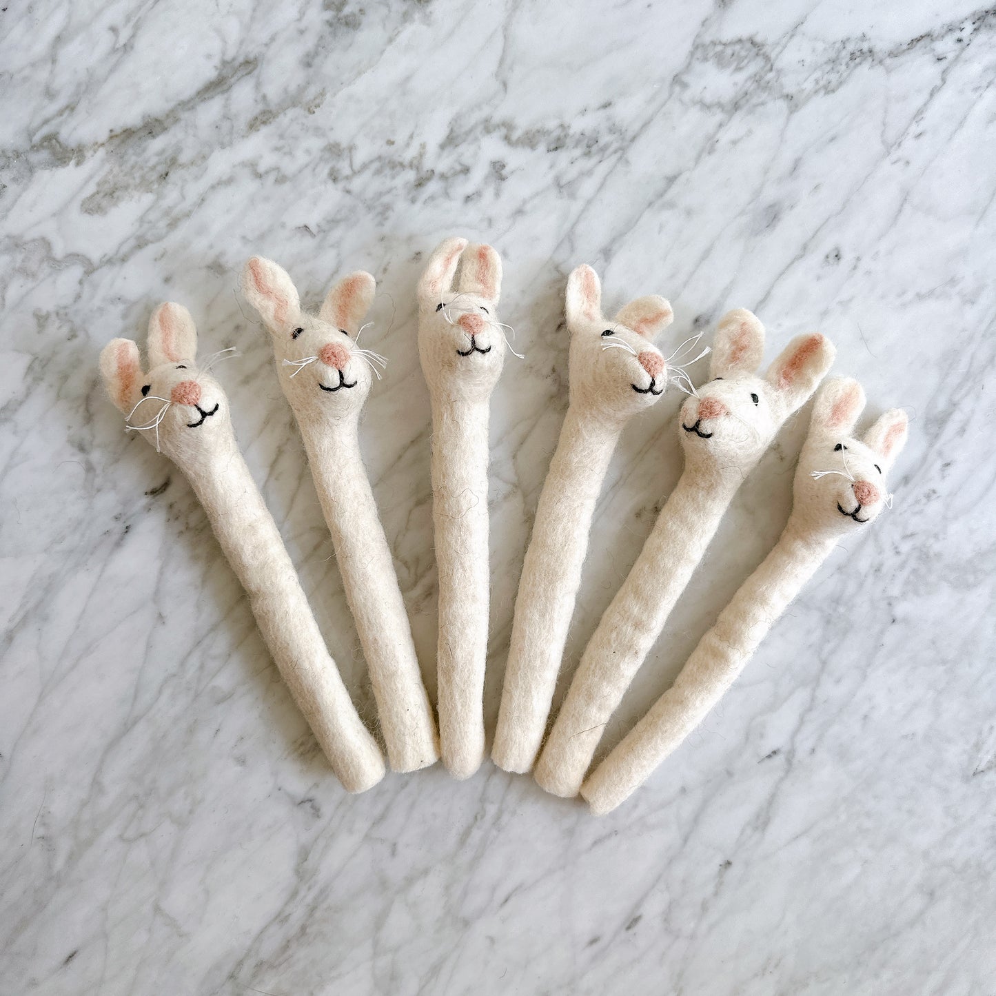 Felt Bunny Pen Cover