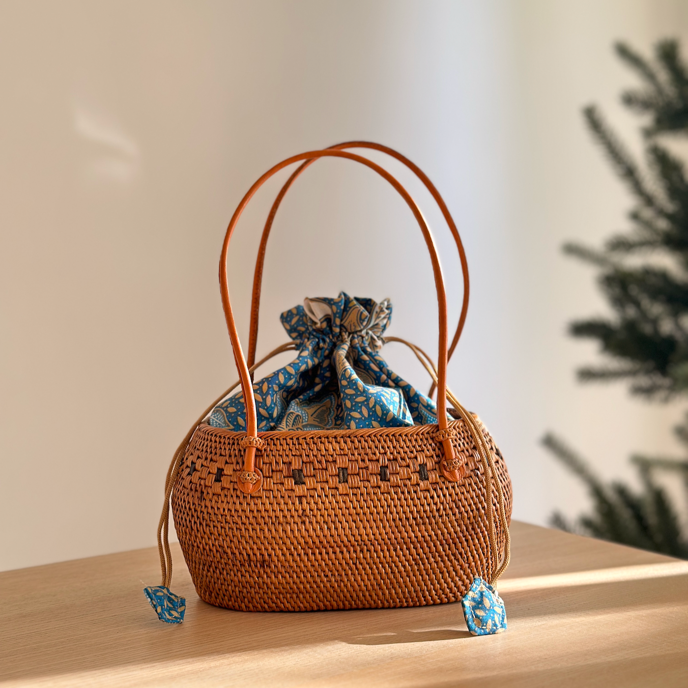 Bali Rattan Bag - Olivia