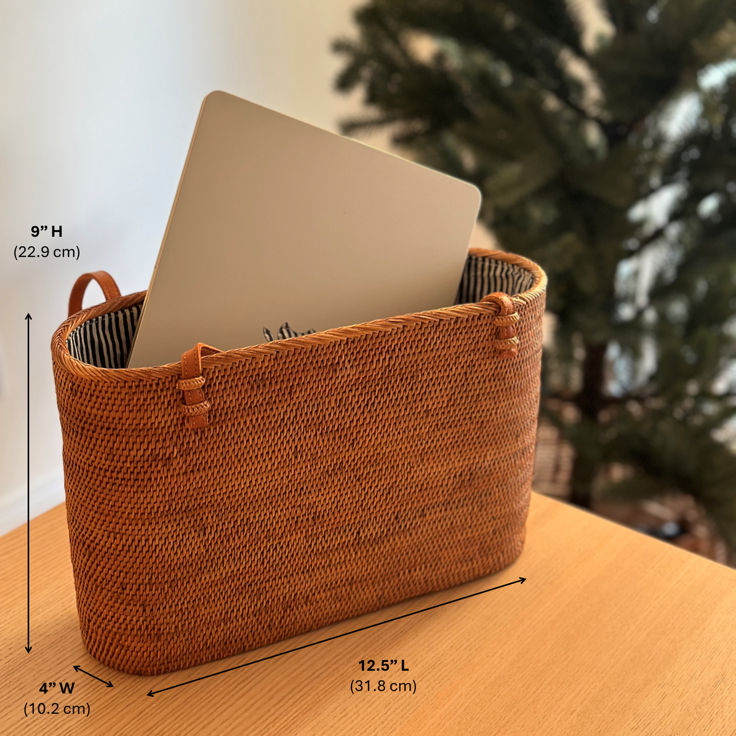 Bali Rattan Tote Bag - Medium