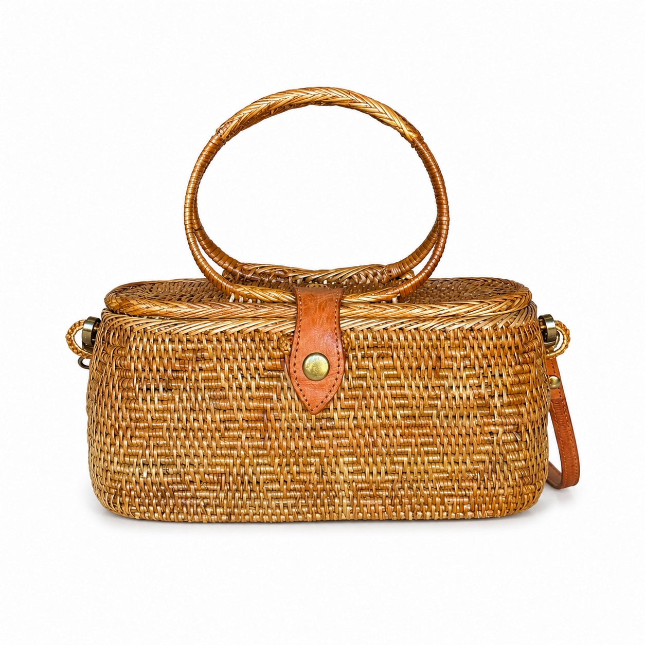 Bali Ata Vine Handbag - Bianca