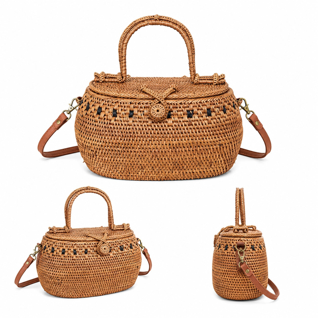 Bali Ata Vine Handbag - Batur