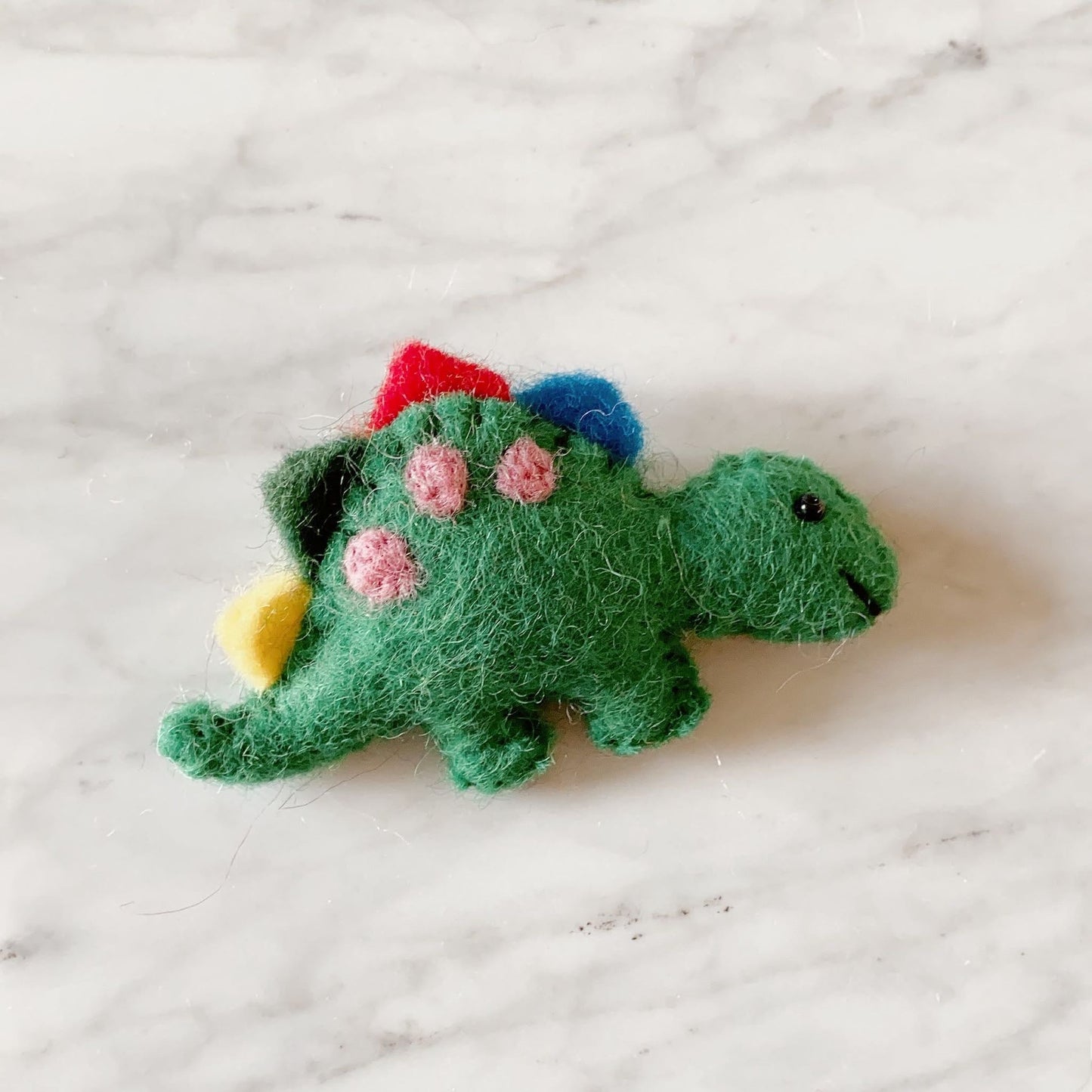 Felt Dinosaur Brooch