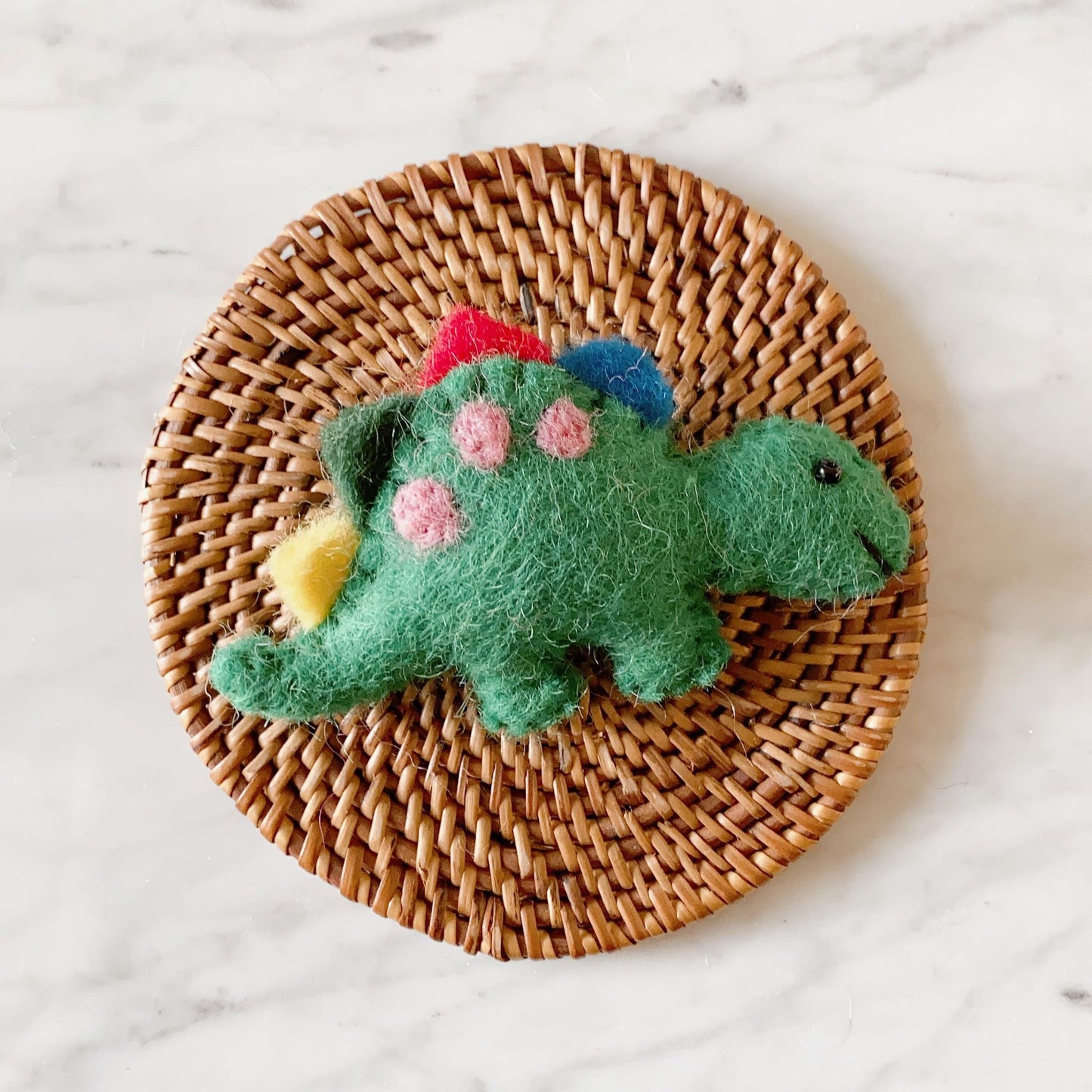 Felt Dinosaur Brooch