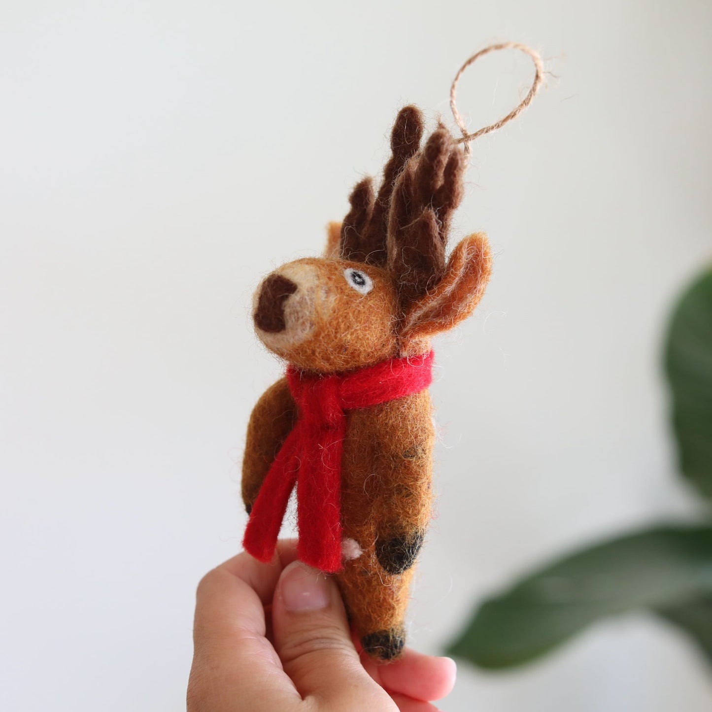 Felt Ornament - Christmas Reindeer