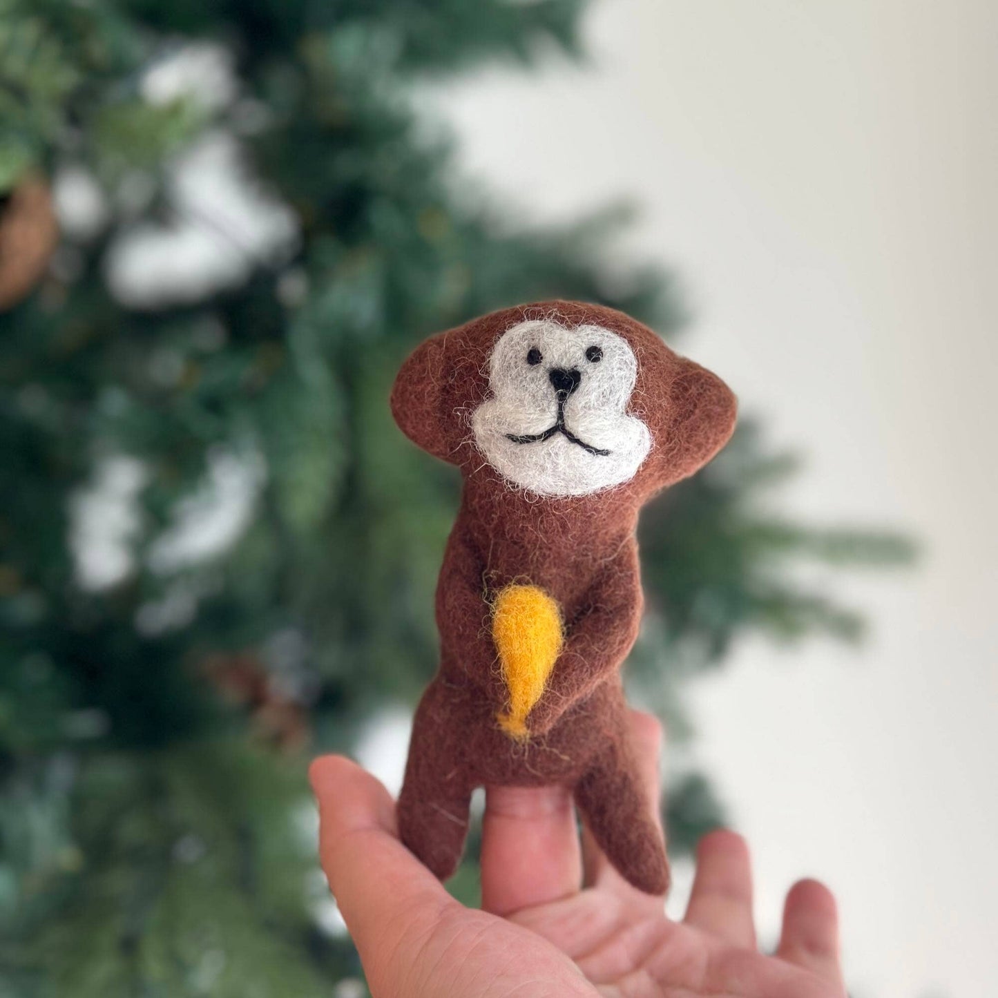 Monkey Finger Puppet