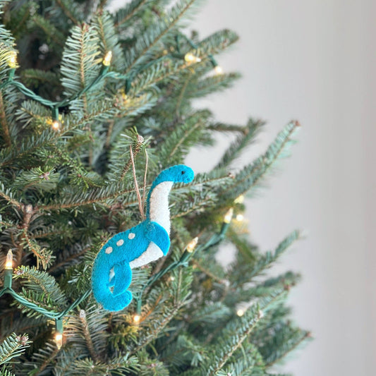 Felt Ornament - Dinosaur Plesiosaur