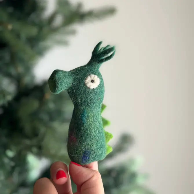 Finger Puppet - Seahorse (Assorted Color)