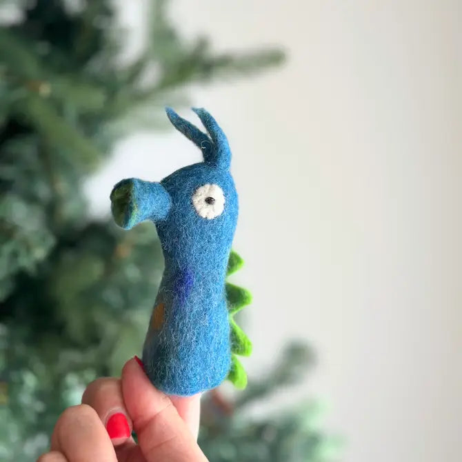 Finger Puppet - Seahorse (Assorted Color)