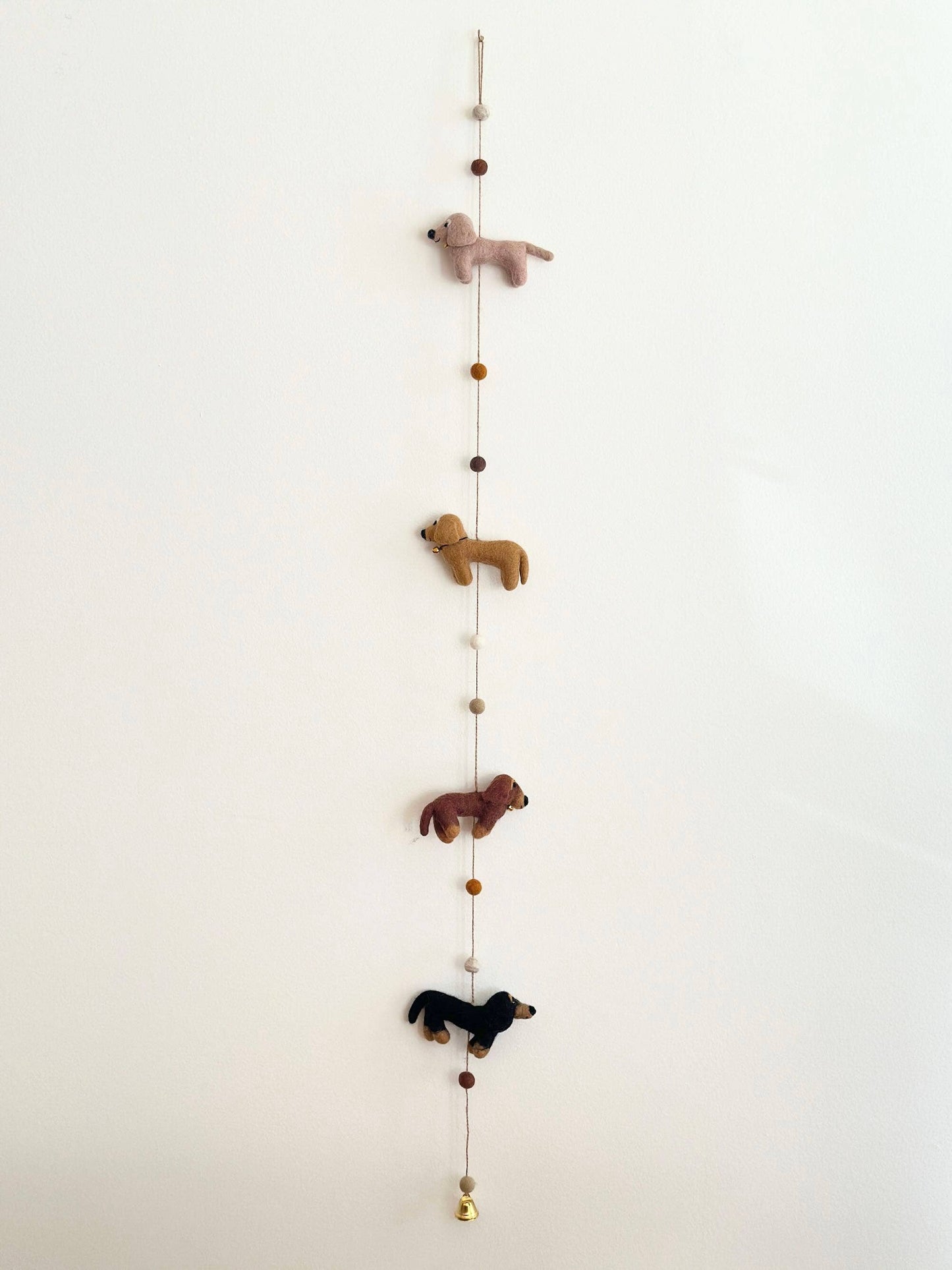 Felt Garland - Dachshund Dog