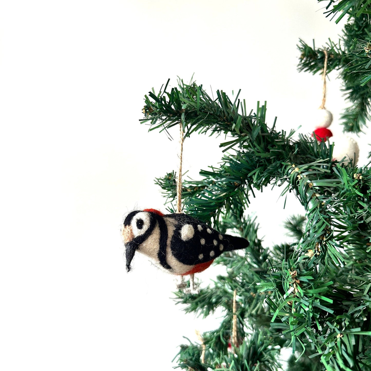 Felt Ornament - Woodpecker