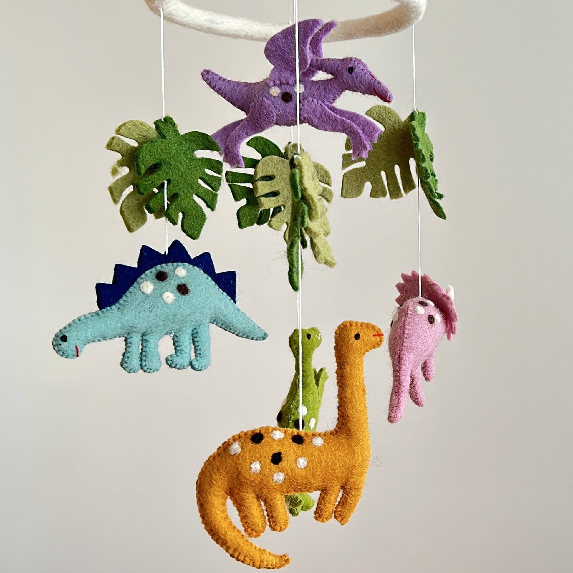 Handcrafted Felt Baby Mobile - Adorable Nursery Decor for Your Little One's Room