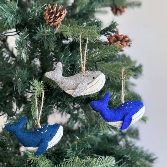 Felt Ornament - Humpback Whales