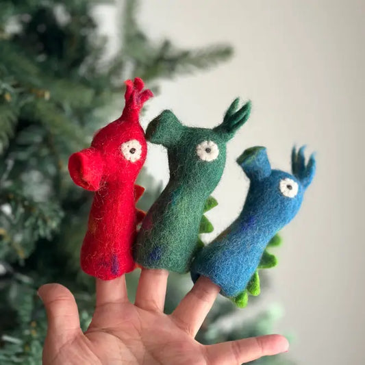Finger Puppet - Seahorse (Assorted Color)