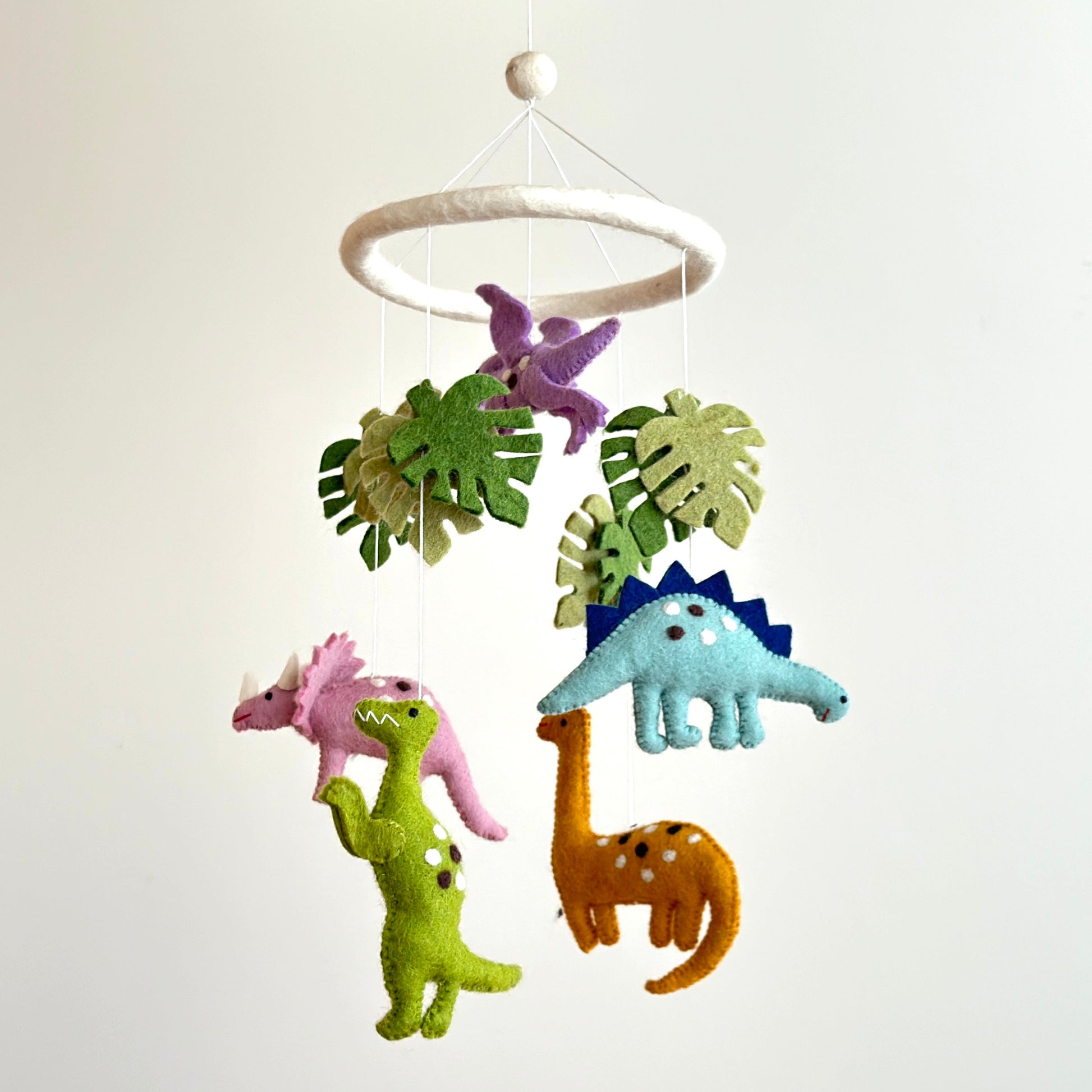 Handcrafted Felt Baby Mobile - Adorable Nursery Decor for Your Little One's Room