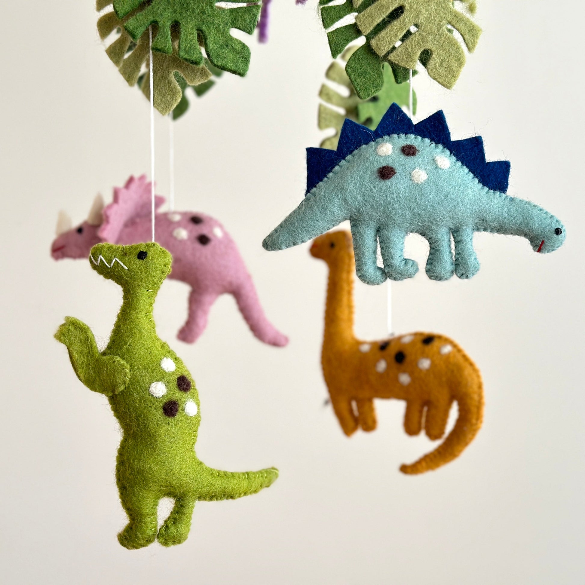 Handcrafted Felt Baby Mobile - Adorable Nursery Decor for Your Little One's Room