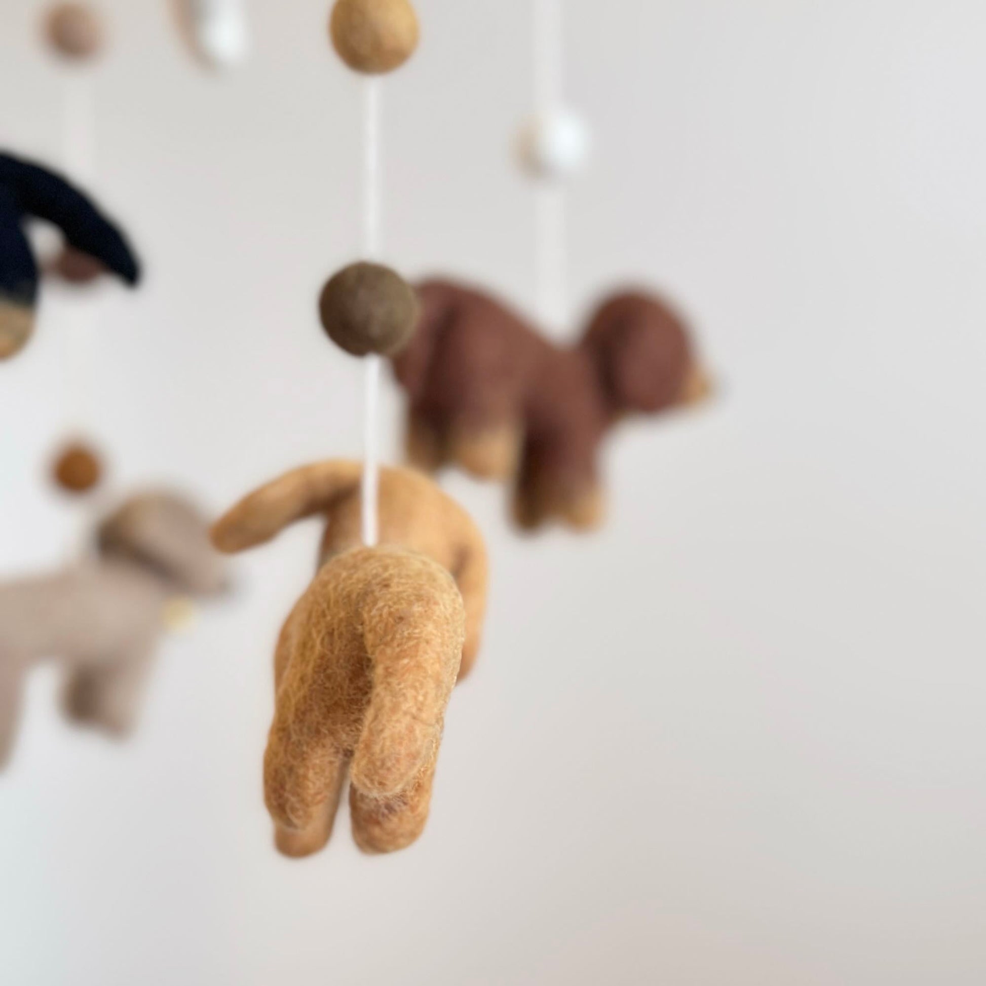 Dachshund Dreams Baby Mobile - Ganapati Crafts Co.