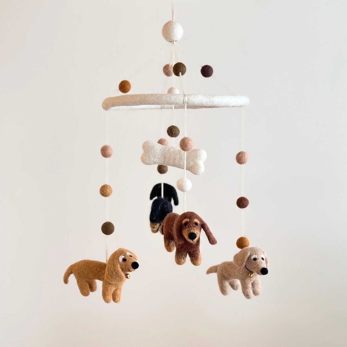 Dachshund Dreams Baby Mobile - Ganapati Crafts Co.