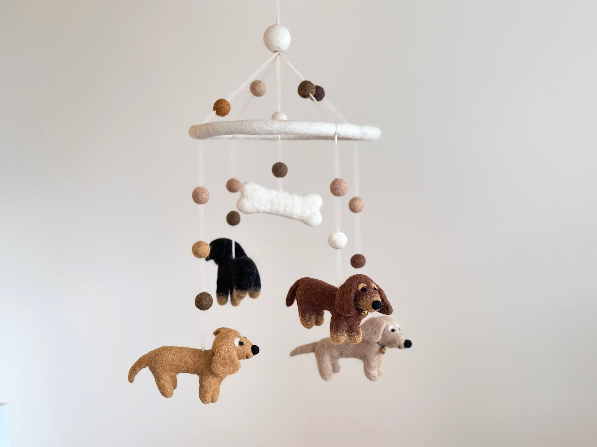 Dachshund Dreams Baby Mobile - Ganapati Crafts Co.