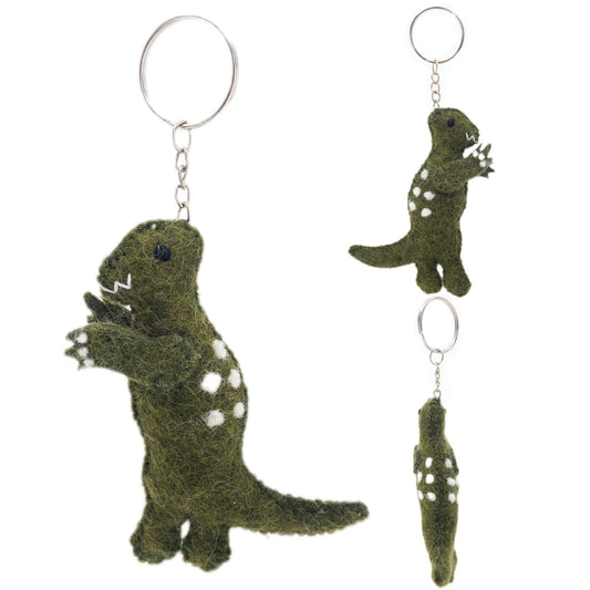 Felt Keychain - Dinosaur T-Rex