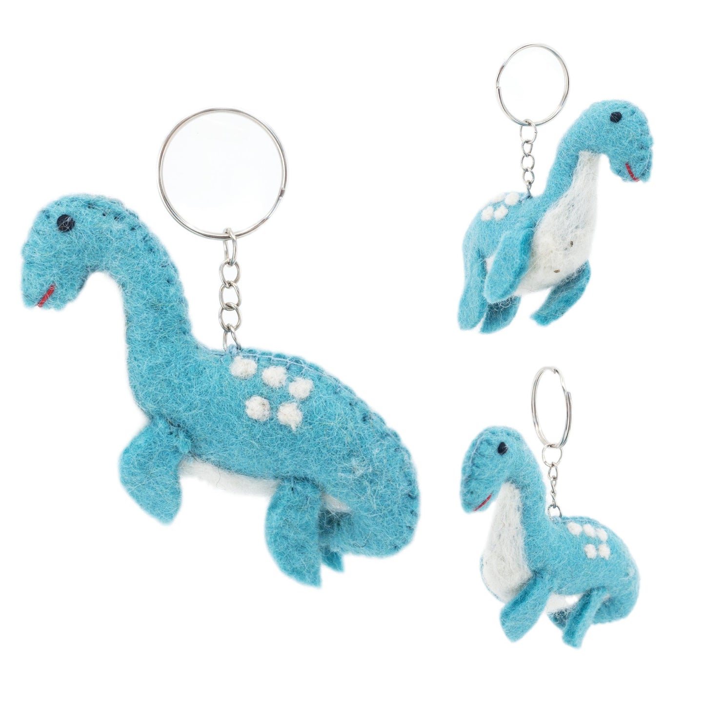 Felt Keychain - Dinosaur Plesiosaur