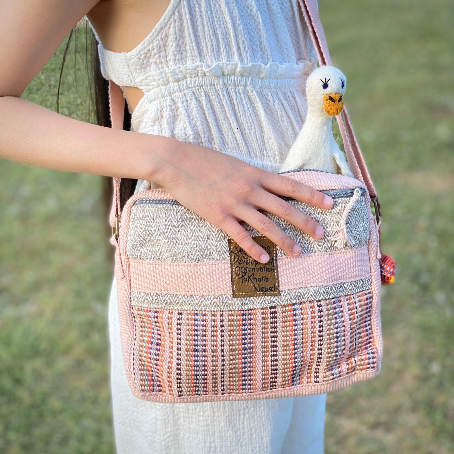 Fair Trade WSDO Handy Crossbody Bag