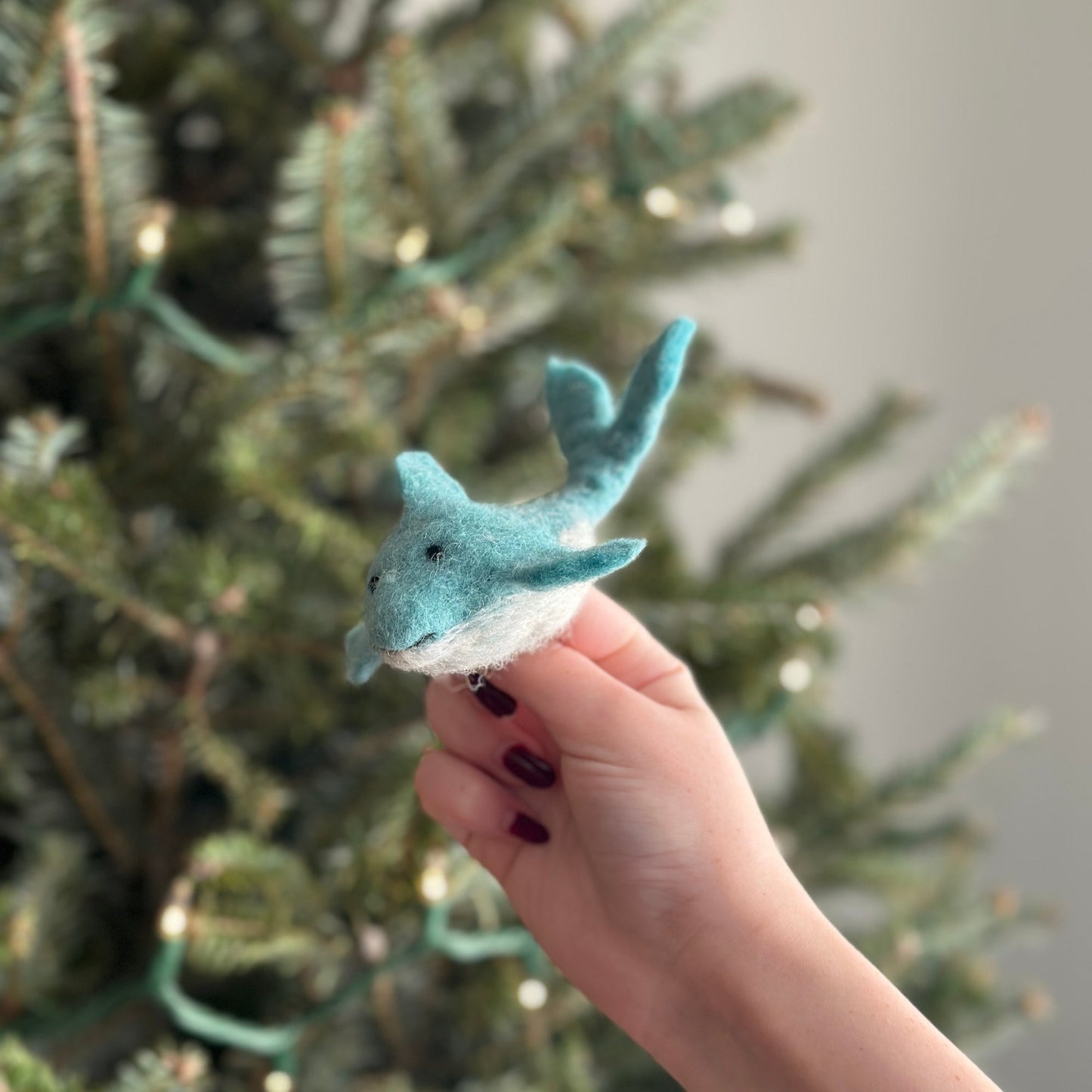 Dolphin Finger Puppet