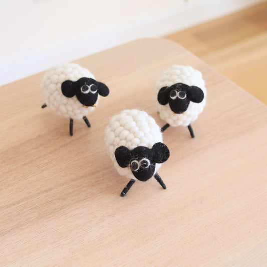 Felt Ball Pompom Sheep