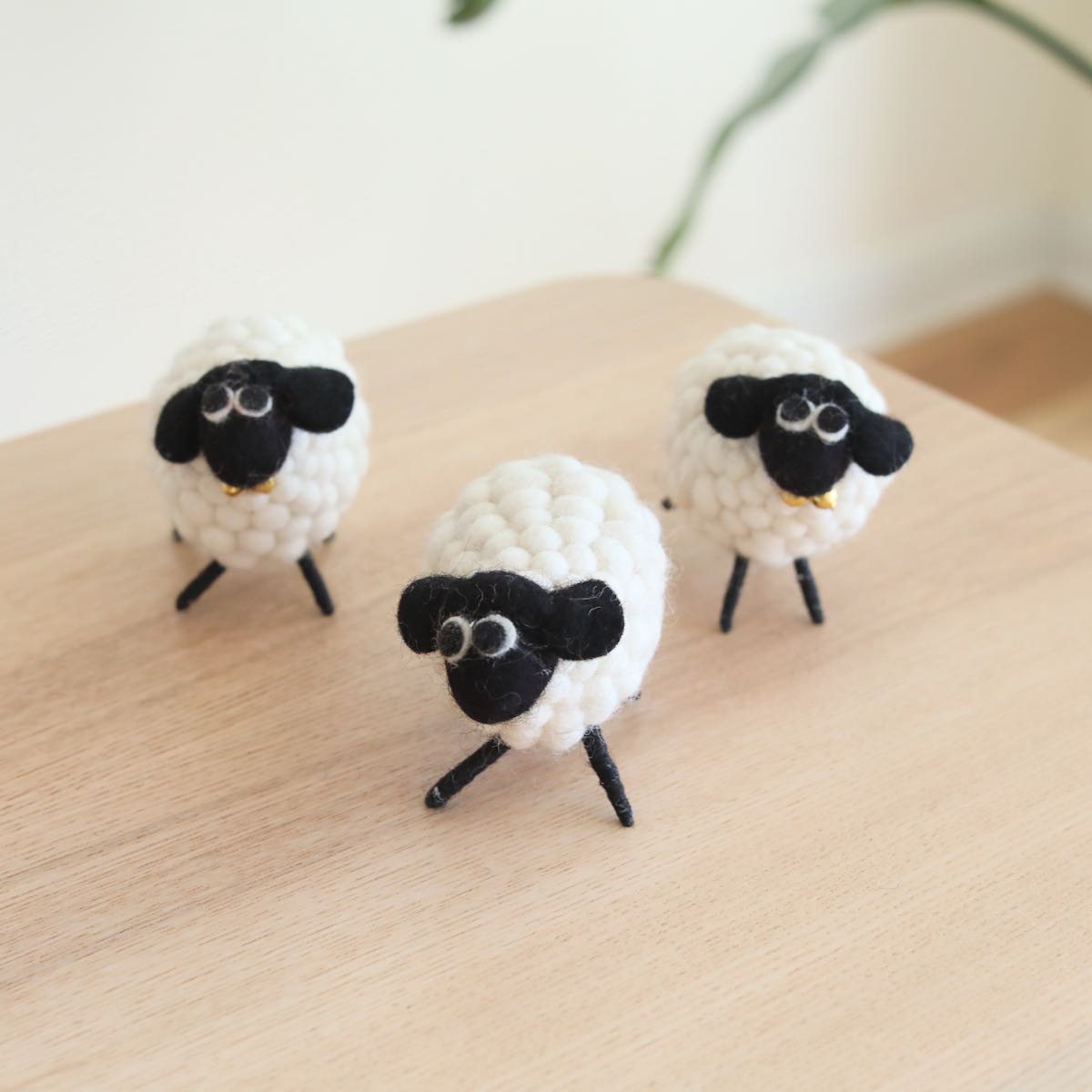 Felt Ball Pompom Sheep