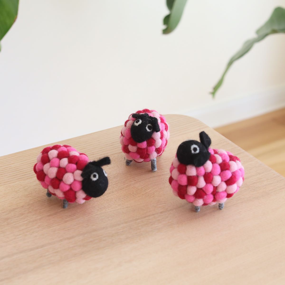 Felt Ball Pompom Sheep