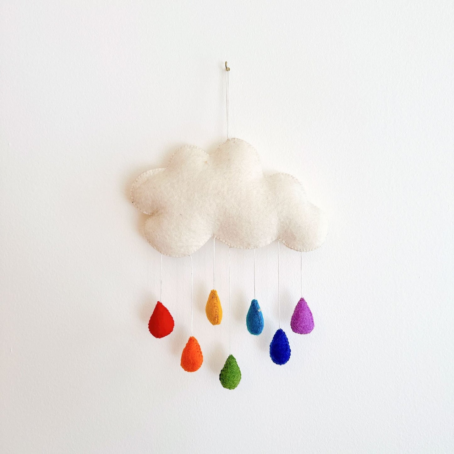 Whimsical Rainbow Drizzle Wall Decor