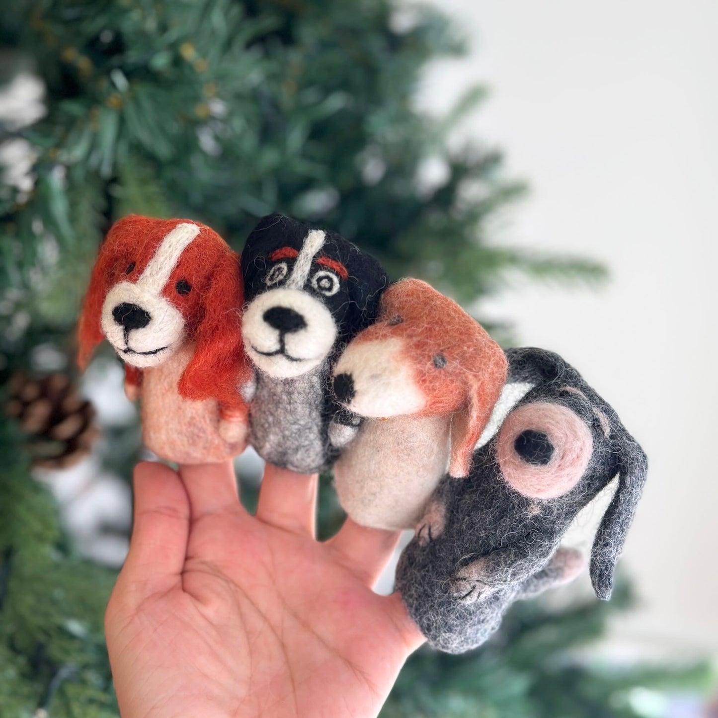 Finger Puppet - Assorted Dogs