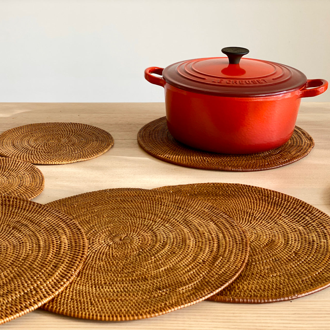 Bali Rattan Round Placemat