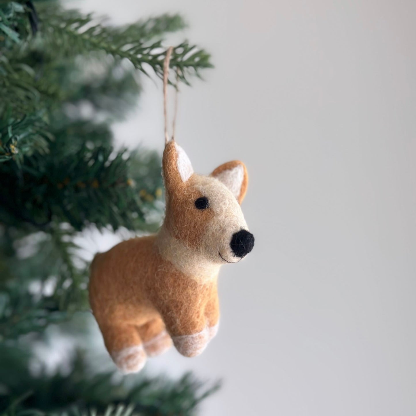 Felt Ornament - Corgi Dog